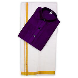 Boys Shirt & Dhoti Set